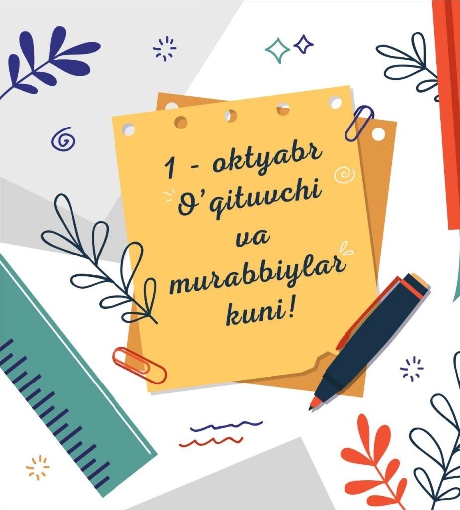 Азиз устозлар байрамингиз кутлуг булсин !